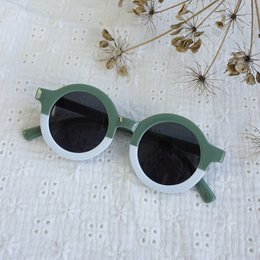 Lunettes de soleil | lunettes de soleil | Olive - Blanc