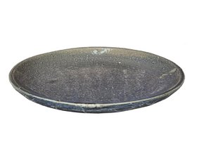 pot ceramic plate blue casa vivant 23