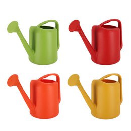  Esschert Design Watering can in natural shades, 6.5L capacity. Available in green, red, orange, and yellow colors. Ideal for gardening and watering plants.