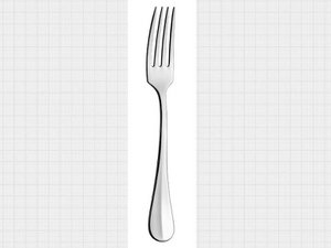 TAFELVORK 18-10 BAGUETTE 205 MM