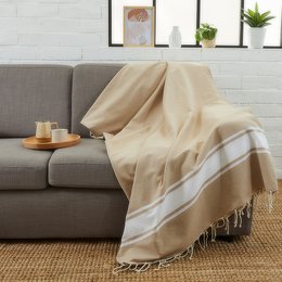 Klassisk XXL Fouta og kast - 200x300 cm