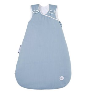 Blaugrauer Babyschlafsack