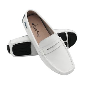 Leren mocassins met ALCAR-modelmasker