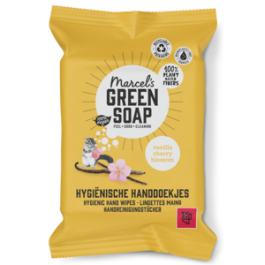 Hygienic hand wipes vanilla & cherry blossom
