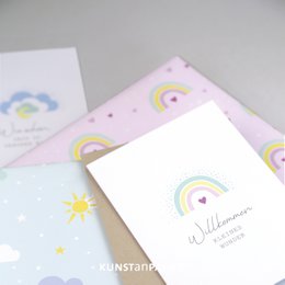 Geschenkpapier Regenbogen Leonie