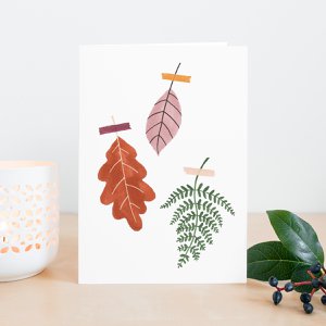 Greeting Card | Autumn leaves
