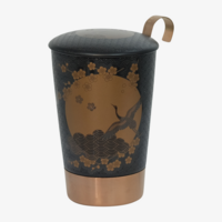 porcelain mug TEAEVE "Komorebi" anthracite