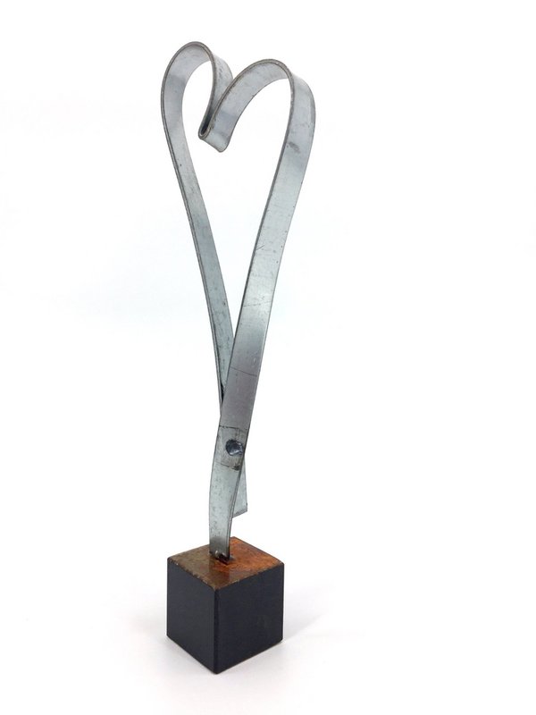 Metalskulptur "Rubigo Heart"