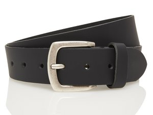 Timbelt leather belt 407 black