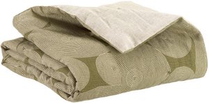 Edredon imprimé Tito Naturel 85 x 200