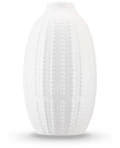 Vaas Little Flora 21 cm off-white