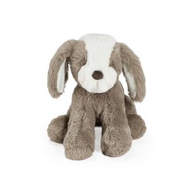  Soft plush dog toy, tan and white, floppy ears, cuddly puppy, 31cm stuffed animal