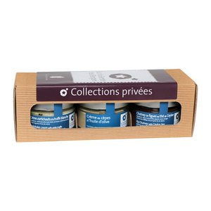 Doos met 3 potten - Le Gourmet