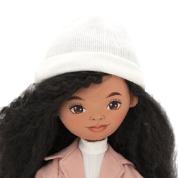 Soft toy, Sweet sisters - Tina in a Pink Jacket + bonus accessories set (35cm)