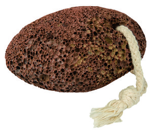 Volcanic pumice stone, dark