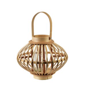 LUCIE NATURAL Lantern27xh22cm