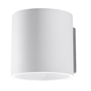 ORBIS 1 witte wandlamp