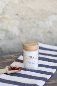 Fleur de sel met saffraan