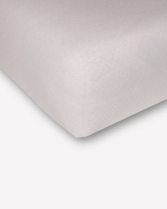 Musselin-Spannbettlaken "Eliane" • Off-White