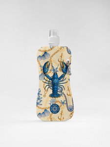 Water Bottle Blue Lobster
