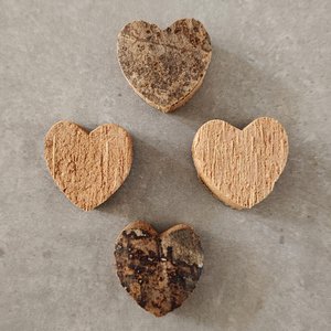 Kokosherz 3 cm Natur 100 Stk