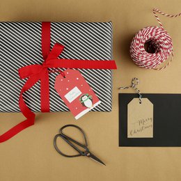 Geschenkpapier Streifen Quinn