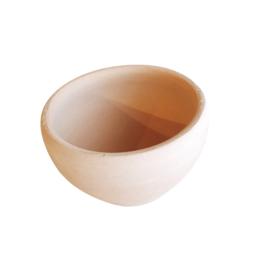 Terracotta pot, round, 7x4.5cm, decorative object, natural earthy tones, smooth texture, ideal for indoor or outdoor display.