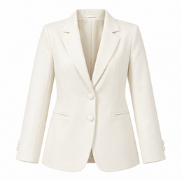 Le Blazer Essentiel – Crème