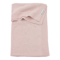 Decke Mini Knoten weichrosa