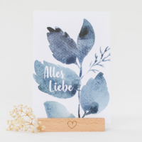 Ansichtkaart "Alle liefde"