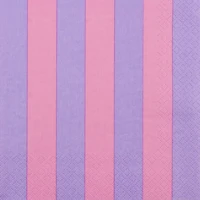 Napkins Just Stripes lilac