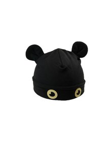 Wintermütze, tiefschwarz