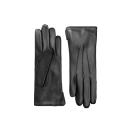 Classic leather gloves in a variety of colors including chocolate, red, black, dark navy, and cognac. Available in sizes 6 through 8.5.