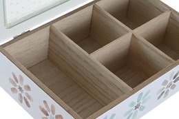 CAJA INFUSIONES MDF CRISTAL 23X15X7 2 SURT. PC200271