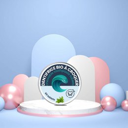 Solid toothpaste in chewable tablets - Mint flavor