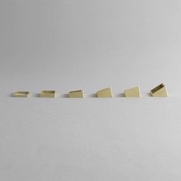 ANELLO QUADRATO IN OTTONE