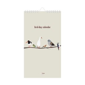 Bird-day birthday calendar birds