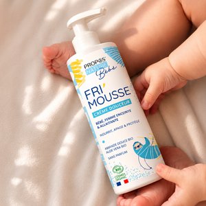 ORGANIC FRI'MOUSSE GENTLE CREAM - BABY, CHILD, PREGNANT WOMAN - 200ML