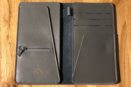 Cartera de viaje Stitch - Gris