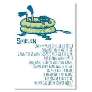 Ansichtkaart spelen