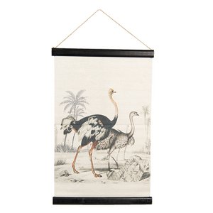 Wandkaart dieren 40x2x60 cm