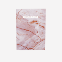 A5 Grid Notebook in Luxurious Rose Quartz