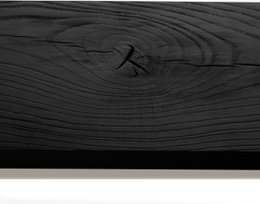 Tu Las™ schwebendes Wandregal aus Holz – 94 x 22 x 4 cm – handgefertigtes längliches Bücherregal – Eschenholz