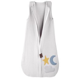 Hi Little One - Muselina de 2 capas Day & Night White