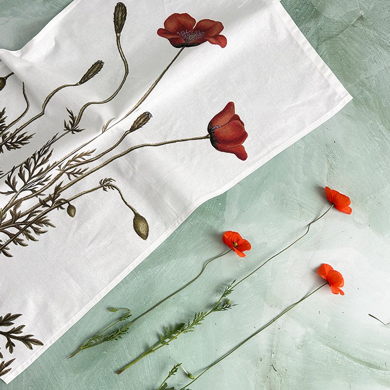 BIO THEEDOEK - PICKLY POPPY