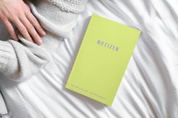 Softcover notebook, 10-piece set, lined pages, simple and minimalist design.