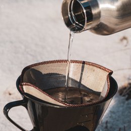 Genanvendeligt kaffefilter i rustfrit stål