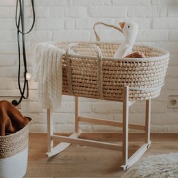 Moset kurvstativ -RockingBaby Stand naturlig