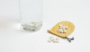 Keramikperlen - Gelber Senf