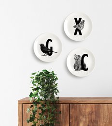 Letter board K with Owl